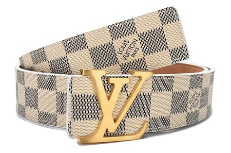 white and black lv belt|louis vuitton white checkered belt.